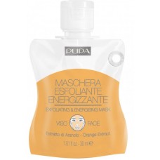 PUPA EXFOLIATING & ENERGISING MASK refreshing, exfoliating gel mask