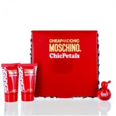 Moschino Cheap and Chic Chic Petals mini set 4,7ml edt+24ml  body lotion+25ml shower gel Moschino Cheap and Chic Chic Petals mini set 4,7ml edt+24ml  body lotion+25ml shower gel