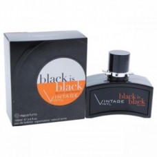 Black Is Black Vintage Vinyl by Nuparfums edt 100 ml